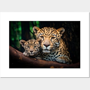 Leopard Animal Wild Beauty Freedom Wilderness Enchanting Posters and Art